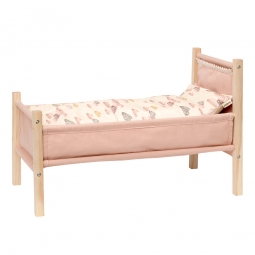 Lniane łóżeczko dla lalek Skrallan