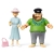 Figurki Ephraim i Panna Prysselius zestaw, Pippi Langstrumpf zabawka dzieci