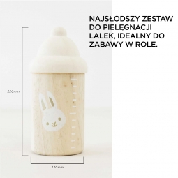 Drewniany zestaw do karmienia lalek, zabawa lalkami, dla dzieci, Le Toy Van