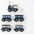 Drewniane pociągi niebieskie Twilight Le Toy Van