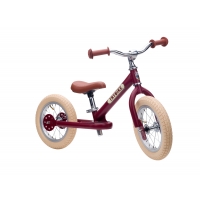 Pierwszy rower biegowy balansujący dziecięcy czerwony dla dzieci Trybike