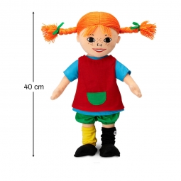 Miękka Lalka Pippi Langstrumpf 40 cm