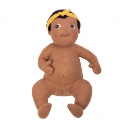 Anatomiczna lalka dla dzieci sensoryczna edukacyjna Flo Baby Rubens Barn
