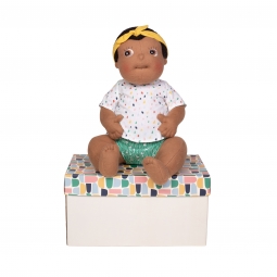 Anatomiczna lalka dla dzieci sensoryczna edukacyjna Flo Baby Rubens Barn