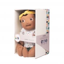 Anatomiczna lalka dla dzieci sensoryczna edukacyjna Flo Baby Rubens Barn