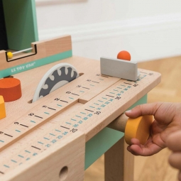 Drewniany warsztat z narzędziami Alexa, zestaw majsterkowicza, Le Toy Van