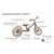 Pierwszy rowerek trójkołowy dziecięcy biegowy 2w1 czerwony matowy Trybike vintage 3wheeler