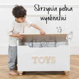 Drewniana skrzynia na zabawki Le Toy Van