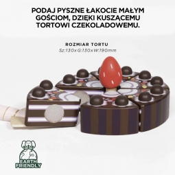 Tort czekoladowy drewniany Le Toy Van