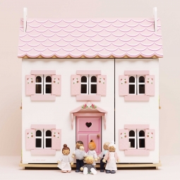 Drewniany domek dla lalek Sophie, zabawka dla dzieci, domki, Le Toy Van