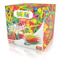 MELI NEON 50609 600 el KLOCKI KONSTRUKCYJNE STIK PATYCZKI