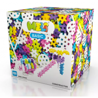 MELI BASIC CONSTRUCTOR PINK 50070 WAFLE KLOCKI 600 elementów