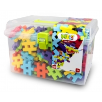 MELI MAXI TRAVEL BOX 50411 WAFLE KLOCKI 230 elementów