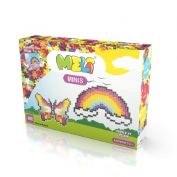 MELI MINIS RAINBOW 50331 MINI WAFLE KLOCKI 500 elementów