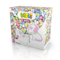 MELI MINIS 50307 MINI WAFLE PASTELOWE KLOCKI 1200 elementów