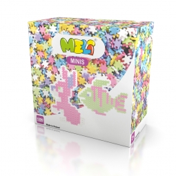 MELI MINIS 50307 MINI WAFLE PASTELOWE KLOCKI 1200 elementów