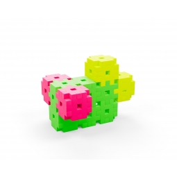 MELI BASIC NEON BOX TRAVEL 50091 WAFLE KLOCKI 500 elementów