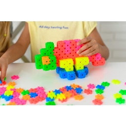 MELI BASIC NEON BOX TRAVEL 50092 WAFLE KLOCKI 1000 elementów