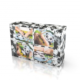 MELI MINIS PANDA 50365 WAFLE KLOCKI 250 elementów