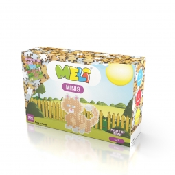 MELI MINIS KOT 50369 WAFLE KLOCKI 250 elementów
