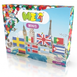 MELI MINIS FLAGS 50380 MINI WAFLE KLOCKI 700 elementów