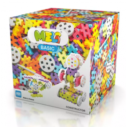 MELI BASIC CONSTRUCTOR 50040 WAFLE KLOCKI 400 elementów