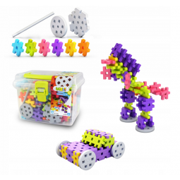 MELI BASIC CONSTRUCTOR BOX TRAVEL 50075 WAFLE KLOCKI 250 elementów