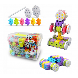 MELI BASIC CONSTRUCTOR BOX TRAVEL 50076 WAFLE KLOCKI 500 elementów