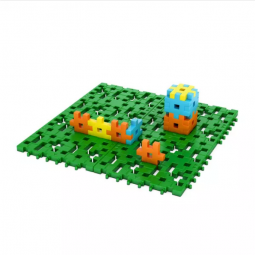 MELI BASIC PODSTAWA 50083 WAFLE KLOCKI 6 elementów zielony