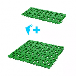 MELI BASIC PODSTAWA 50083 WAFLE KLOCKI 6 elementów zielony