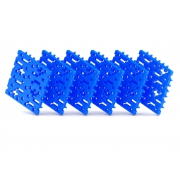 MELI BASIC PODSTAWA 50084 WAFLE KLOCKI 6 elementów niebieski