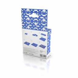 MELI BASIC PODSTAWA 50084 WAFLE KLOCKI 6 elementów niebieski