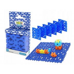 MELI BASIC PODSTAWA 50084 WAFLE KLOCKI 6 elementów niebieski