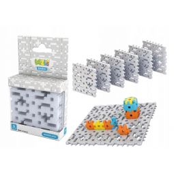 MELI BASIC PODSTAWA 50085 WAFLE KLOCKI 6 elementów szary