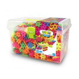 MELI BASIC NEON BOX TRAVEL 50092 WAFLE KLOCKI 1000 elementów