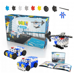 MELI BASIC POLICE 4 IN 1 50105 WAFLE KLOCKI 160 elementów