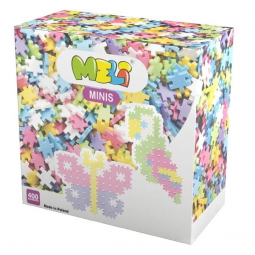 MELI MINIS 50305 MINI WAFLE KLOCKI PASTELOWE 400 elementów