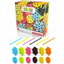MELI MAXI CONSTRUCTOR 50431 WAFLE KLOCKI 60 elementów
