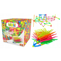 MELI NEON 50609 600 el KLOCKI KONSTRUKCYJNE STIK PATYCZKI