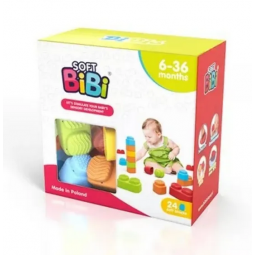 MELI SOFT BIBI 24 EL. KLOCKI 70200