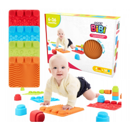 MELI SOFT BIBI 20 EL. MATY SENSORYCZNE Z KLOCKAMI 70210