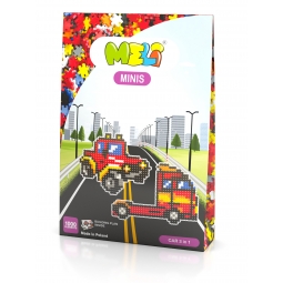 MELI MINIS AUTA 50325 MINI WAFLE KLOCKI 1000 elementów