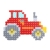 MELI MINIS TRAKTOR 50368 WAFLE KLOCKI 250 elementów