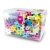 MELI MAXI TRAVEL BOX PINK 50416 WAFLE KLOCKI 230 elementów