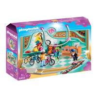 PLAYMOBIL 9402 SKLEP ROWEROWY I SKATEBOARDOWY