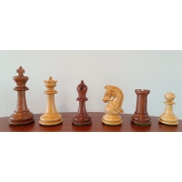 Figury szachowe Sultan 3,75 cala  Akacja/Bukszpan
