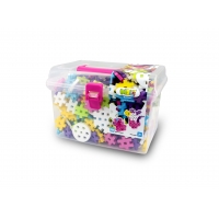 MELI BASIC CONSTRUCTOR PINK BOX TRAVEL 50081 WAFLE KLOCKI 500 elementów