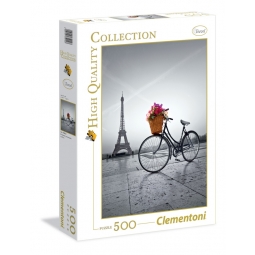 CLEMENTONI PUZZLE 500 EL HIGH QUALITY COLLECTION ROMANTYCZNA PROMENADA W PARYŻU 35014
