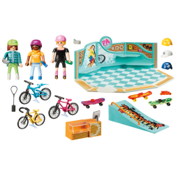 PLAYMOBIL 9402 SKLEP ROWEROWY I SKATEBOARDOWY