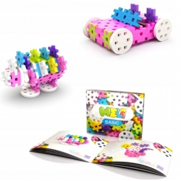 MELI BASIC CONSTRUCTOR PINK BOX TRAVEL 50080 WAFLE KLOCKI 250 elementów